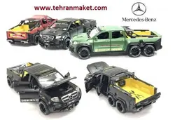 ماکت ماشین فلزی مرسدس بنز ایکس کلاس X-Class پیکاپ بزرگ 1/24 چراغدار و موزیکال CHE ZHI