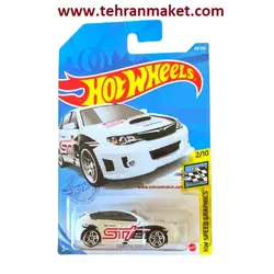 ماشین فلزی سوبارو SUBARU WRX STI هات ویلز Hot wheels سری متل اورجینال تک جعبه
