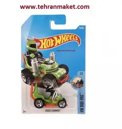 ماشین فلزی چمن زن ماشینی سرنشین دار کشاورزی هات ویلز Hot wheels تک جعبه