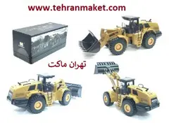 ماکت لودر فلزی هوینا HUINA تمام فلزی بزرگ راهسازی تک جعبه مشکی سفارشی