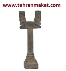 ماکت دکوری مجسمه سرستون با سر انسان دوره هخامنشی تک جعبه