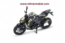 ماکت موتور فلزی کاوازاکی Z1000 R ویلی welly تک جعبه 1/18