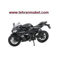 ماکت موتور فلزی کاوازاکی نینجا ZX-10RR ویلی welly تک جعبه 1/18