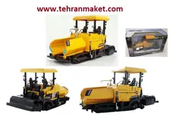 ماکت فینیشر آسفالت فلزی حرفه ای بزرگ 1/40 کادویی KDW تمام فلزی تک جعبه
