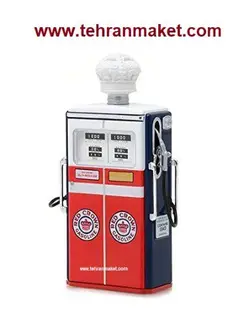 ماکت پمپ بنزین فلزی Tokheim 350 مدل 1954 ایالات متحده آمریکا 1/18 گرین لایت Greenlight تک جعبه سفارشی آمریکا