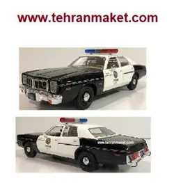 ماکت ماشین فلزی دوج موناکو متروپولیتان پلیس فیلم ترمیناتور 1984 بزرگ 1/24 گرین لایت Greenlight تک جعبه