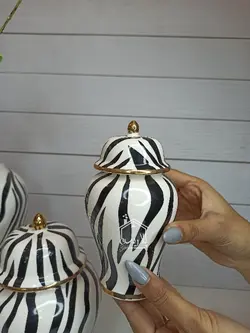 جینجرجار زبرا در لب طلا بانکه لب طلا