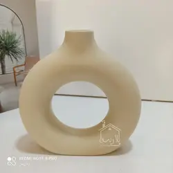 ست گلدان دونات مات کرم