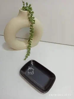 کاسه/تنقلات خوری/پیاله مشکی