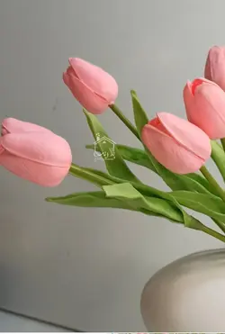 گل لاله فومی رنگبندی🌈