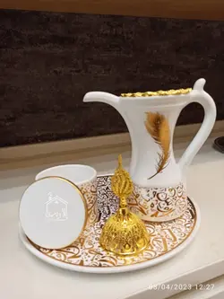 ست اسپند دودکن پر طلایی