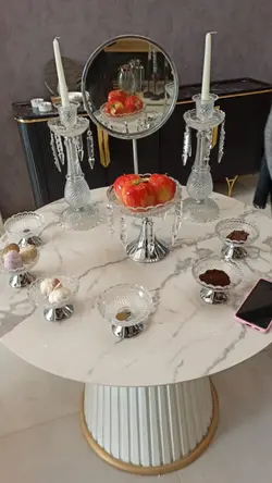 شمعدان باکارات آویز کریستال