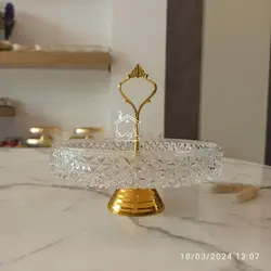 شیرینی خوری/ باقلوا خوری کریستال وارداتی