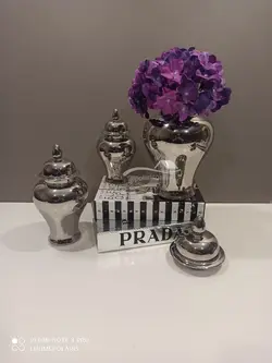 جار سرامیک سیلور