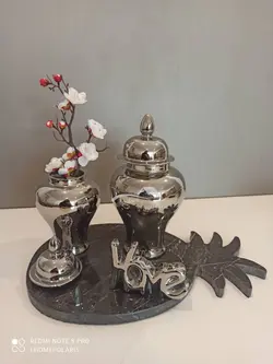 جار سرامیک سیلور