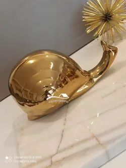 اکسسوری حلزون طلایی بزرگ