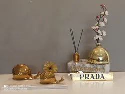 اکسسوری حلزون طلایی بزرگ