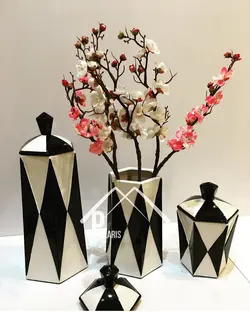 ست بانکه  گلدان ژورنالی چندوجهی شطرنجی