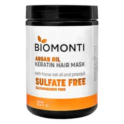 ماسک بدون سولفات بیومونتی حاوی روغن آرگان حجم 750 میلی - شوک کالا