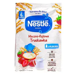 سرلاک نستله فرنی شیر برنج با توت فرنگی حجم 230 گرم بالای 6 ماه - شوک کالا