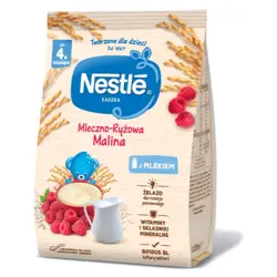 سرلاک نستله فرنی شیر برنج با تمشک حجم 230 گرم بالای 4 ماه - شوک کالا