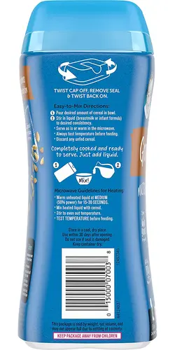 سرلاک گربر Gerber میکس غلات جو دو سر حجم 227 گرم - شوک کالا