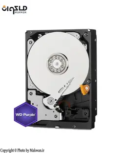 هارددیسک اینترنال وسترن دیجیتال سری Purple wd20purz ظرفیت 2 ترابایت