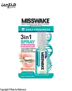 اسپری خوشبو کننده دهان میسویک عصاره نعناع حجم 30 میلی لیتر