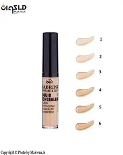 کانسیلر مایع گابرینی مدل LIQUID CONCEALER حجم 13 میلی لیتر