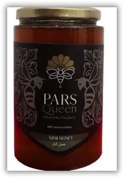 عسل کنار پارس کوئین 490 و 950 گرم