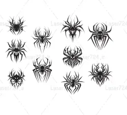 طرح لیزر عنکبوت (طرح اکسسوری عنکبوت)