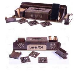 طرح لیزر ست رومیزی کامل (فایل طلایی )