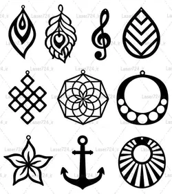 طرح لیزر برش اکسسوری