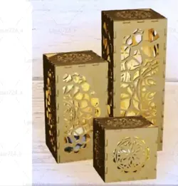 طرح لیزر باکس نوری سه مدل