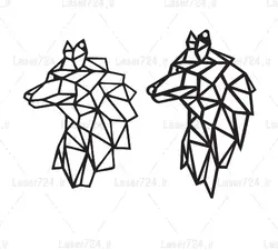 وکتور سه بعدی گرگ (اکسسوری گرگ)(فایل طلایی)