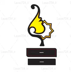 طرح لیزر تندیس (فایل طلایی)