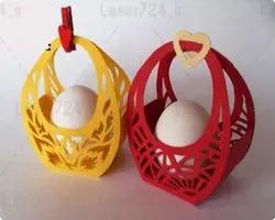 طرح باکس مقوایی تخم مرغ(جا تخم مرغی)