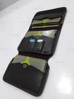 طرح کیف جا کارتی چرم جدید