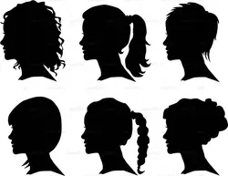 طرح لیزر وکتور آرایشگاه زنانه