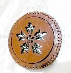 طرح لیزر جلد آینه دستی