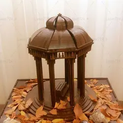 طرح لیزری ماکت آرامگاه حافظ