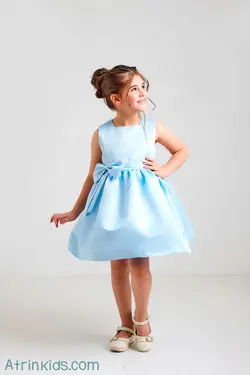 پیراهن مجلسی دخترانه مدل بهار