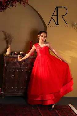 پیراهن تولد مجلسی دخترانه مدل یلدا