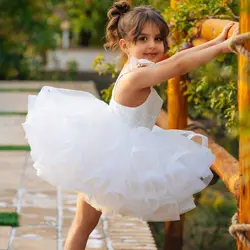 پیراهن دخترانه گل یخ