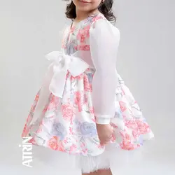 پیراهن دخترانه وارتوش