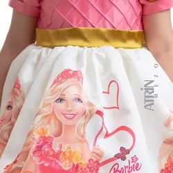 پیراهن چاپی باربی