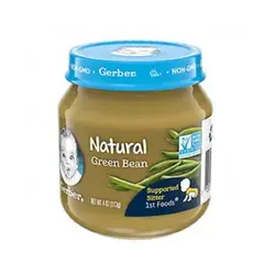 پوره لوبیاسبز +4 ماه گربر - سیسمونی نی نی سیتی