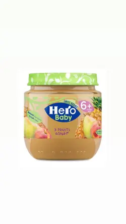 پوره گلابی،هلو و آناناس هیروبیبی +6 - سیسمونی نی نی سیتی