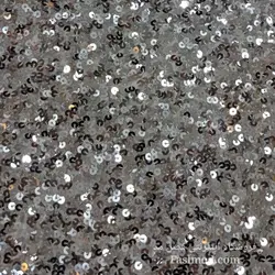 پارچه پولک اسمارتیزی - رنگ طوسی