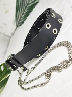 کمربند زنجیر دار پرچی کد 3039 - سرای خاتون